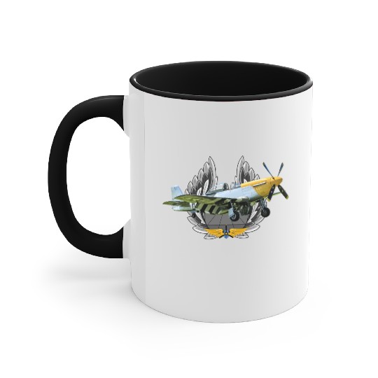 P-51 Accent Mugs