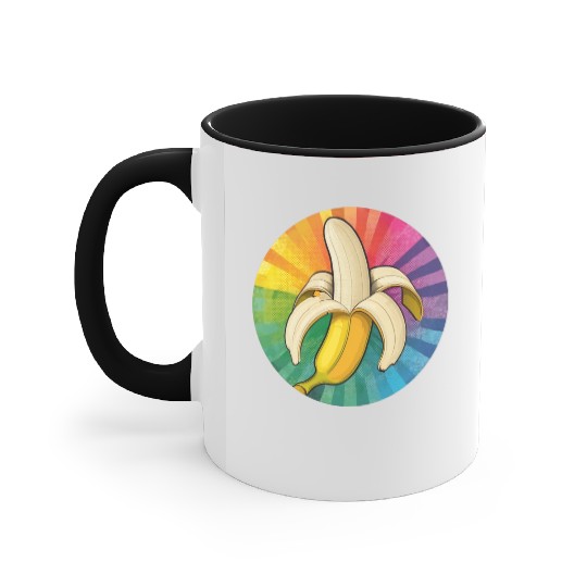 LGBTQ Banana Accent Mugs