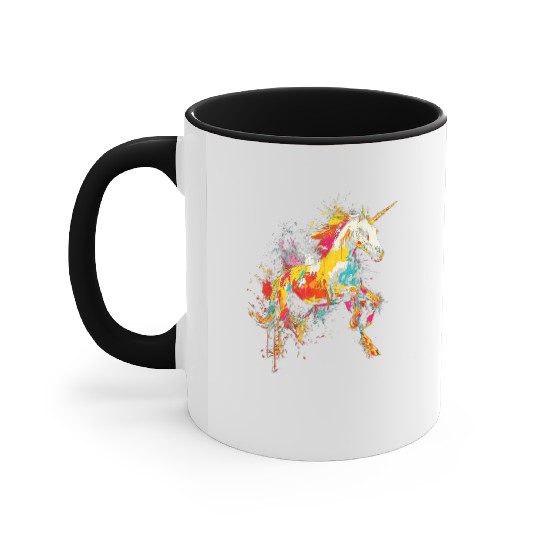 Unicorn Rainbow Animal Zoo Accent Mugs