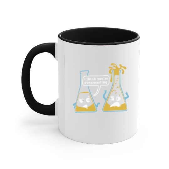 Funny Humor Science Teacher Unisex Accent Mugs
