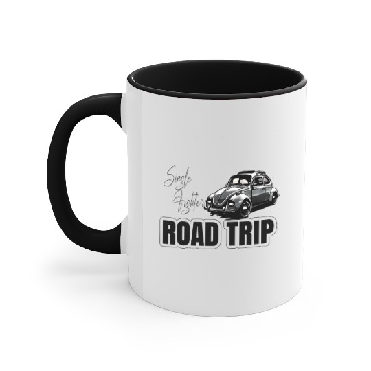 road trip Accent Mugs
