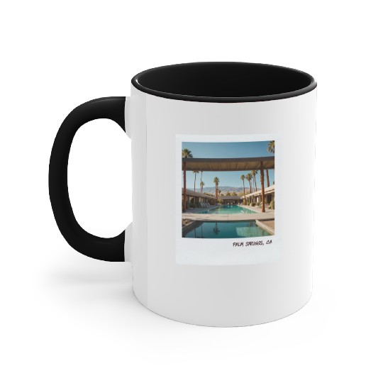 Mono Enterprises "Travels" Palm Springs #4 Accent Mugs