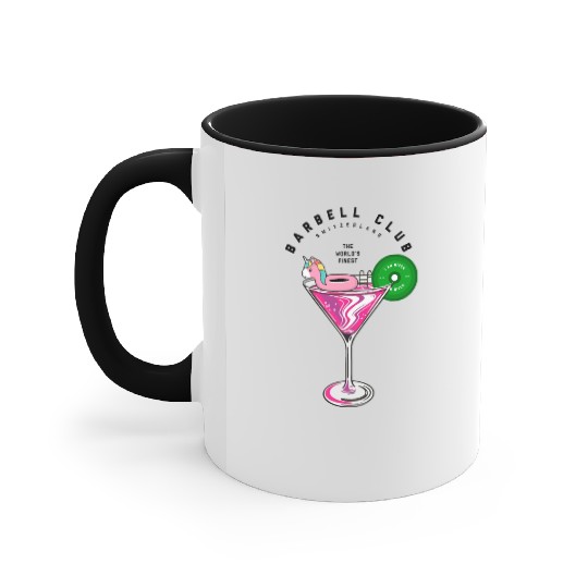 Barbell Club Unicorn Cocktail Accent Mugs