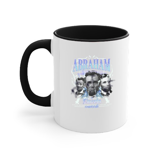 History Bootleg Abraham Lincoln Bootleg Retro Rap Accent Mugs