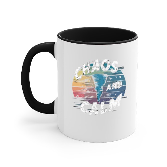 Tornado Chasing Adventures: Embrace Nature's Fury Accent Mugs