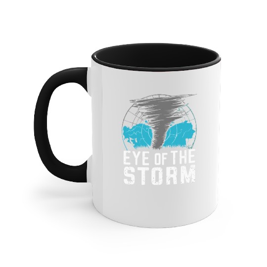Tornado Chasing Adventures: Embrace Nature's Fury Accent Mugs