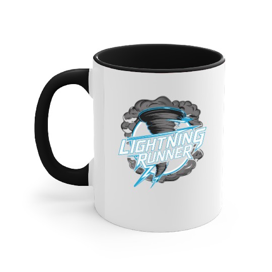 Tornado Chasing Adventures: Embrace Nature's Fury Accent Mugs