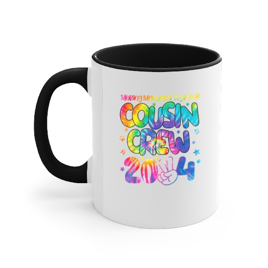 Cousin 2024 Vacation Family Trip Accent Mugs