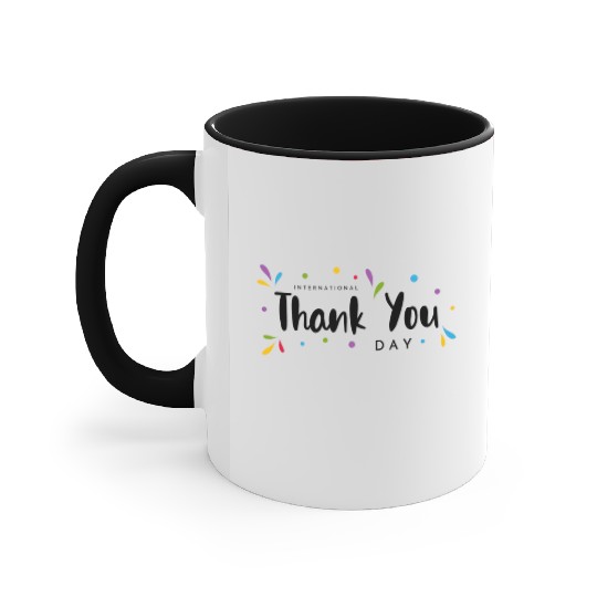 International Thank You Day Celebration Accent Mugs