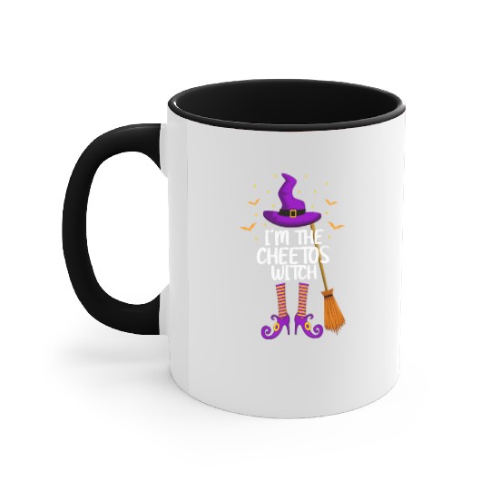 Im The Cheetos Witch Funny Cheetos Halloween Accent Mugs