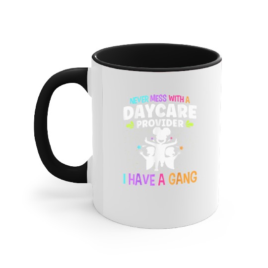 Daycare Teacher Accent Mugs