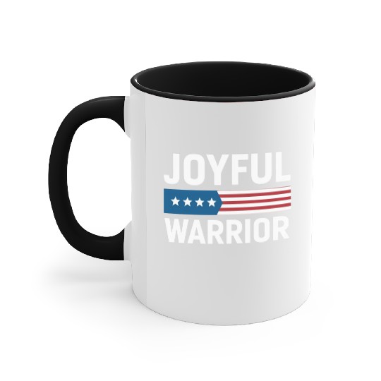 Joyful Warrior American Accent Mugs