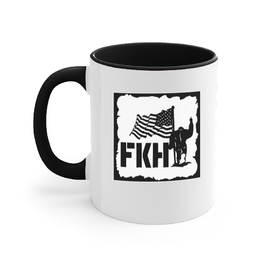 Bigfoot FKH Flag LIKE US ON FACEBOOK # Accent Mugs
