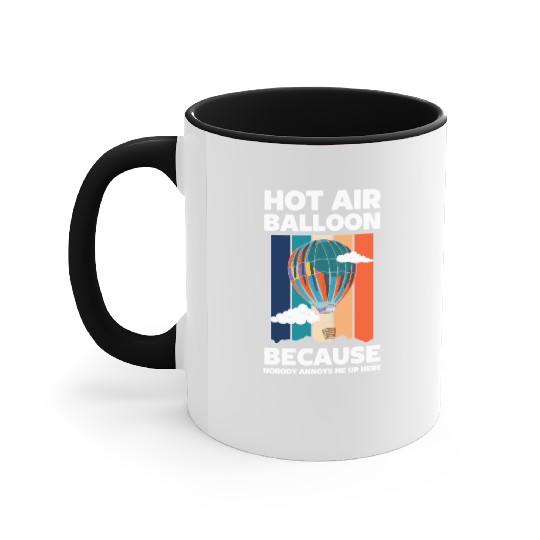 Balloon Aviation Fun Hobby Accent Mugs