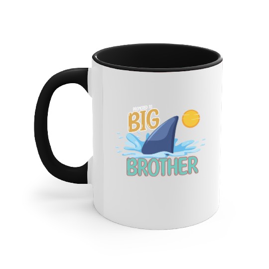 Promoted to Big Brother Shark. Accent Mugs