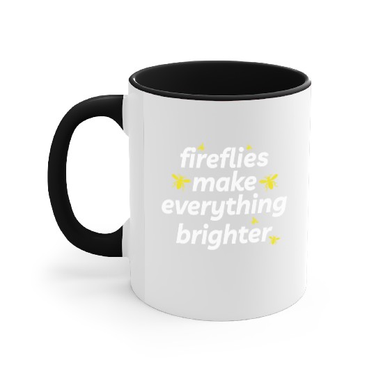 Fireflies Firefly Lightning Bug Insect Collector Accent Mugs