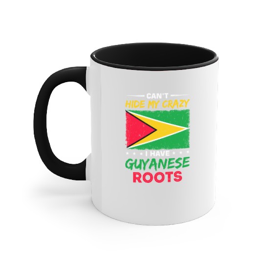 Guyana Pride Guyanese Roots Georgetown Love Accent Mugs
