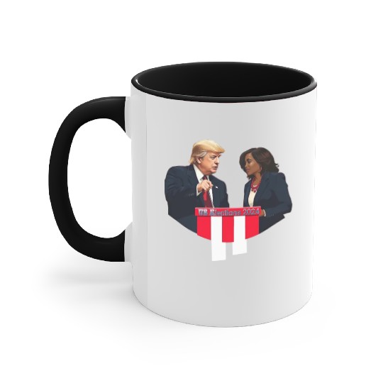 2024 US Elections,USA Classic Accent Mugs
