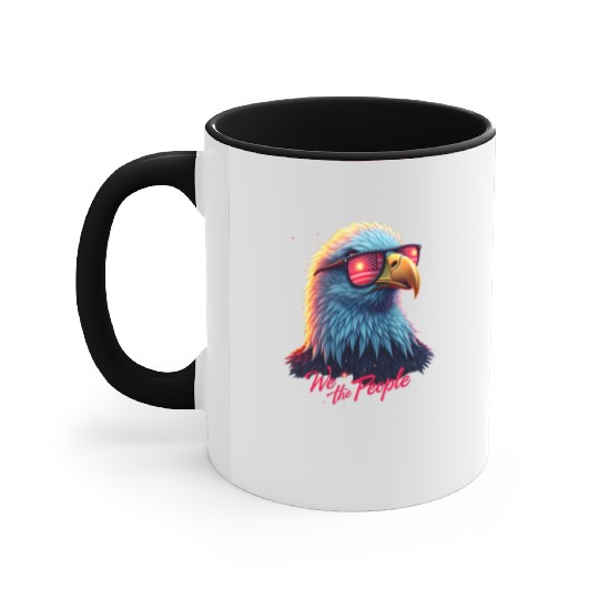 Patriot Eagle We The People Accent Mugs