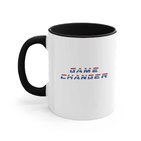 Game Changer logo Accent Mugs