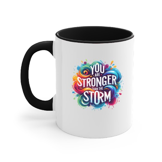 Wellness Collection - Stronger Than the Storm Accent Mugs