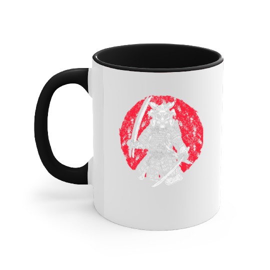 Oni Demon Kanji Japan Ninja Samurai Accent Mugs