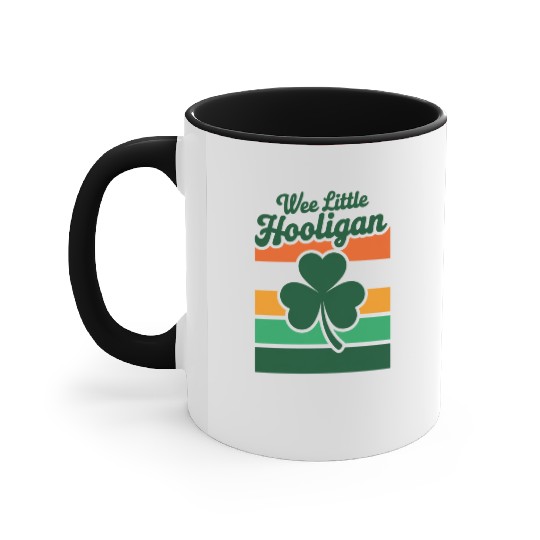 St Patricks Day Wee Little Hooligan Funny Accent Mugs