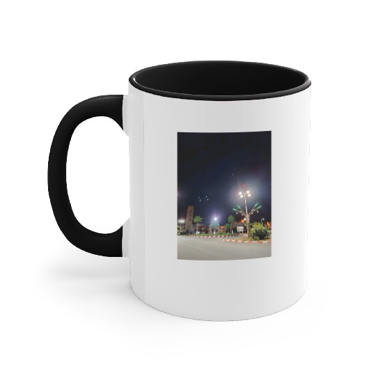 small town beauty Accent Mugs