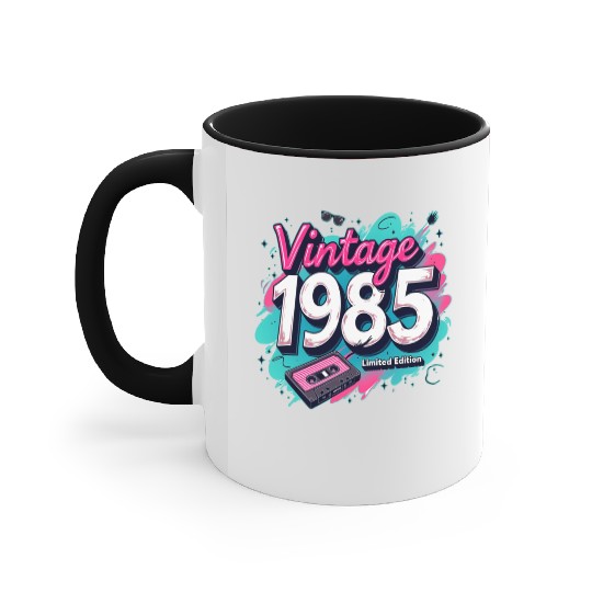 vintage 1985 limited edition Accent Mugs