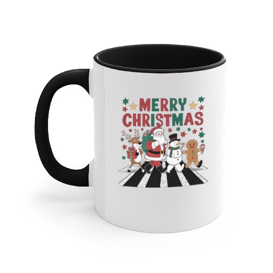 Christmas Merry Christmas For Gift Santa Claus Accent Mugs