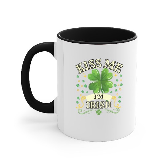 Kiss Me Im Irish Accent Mugs