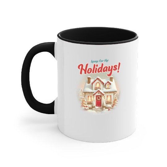 Home for the Holidays Accent Mugs