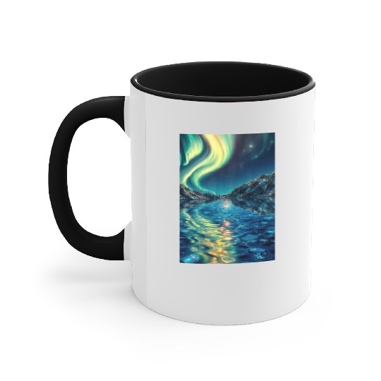 Crystal Lake of Aurora Accent Mugs