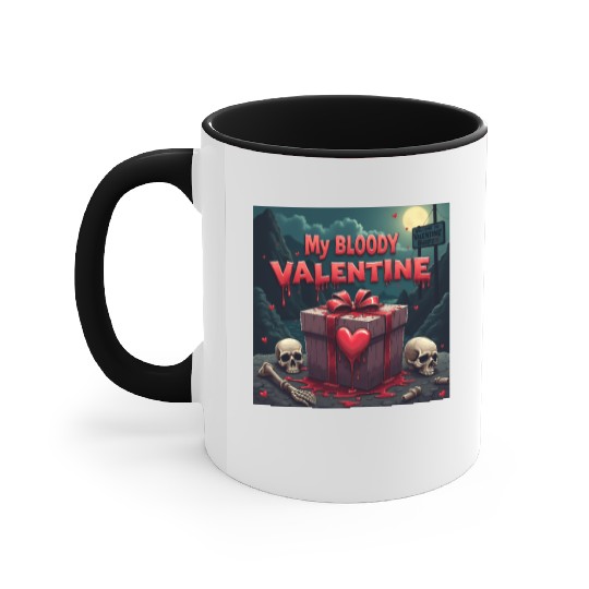 My bloody Valentine Accent Mugs