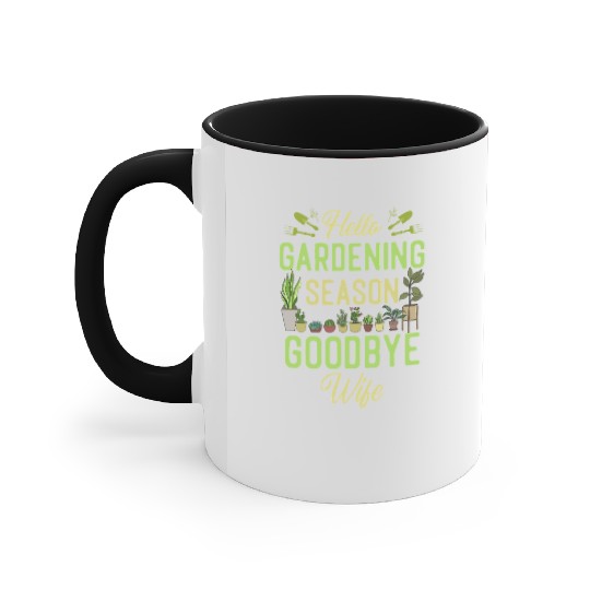 Plant Lover Gardening Husband Wife Accent Mugs