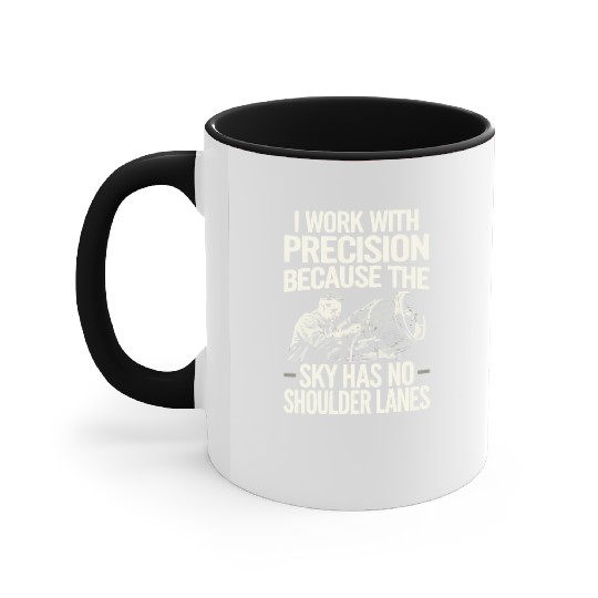 Aircraft Technician Avionics Maintenance Airport Accent Mugs