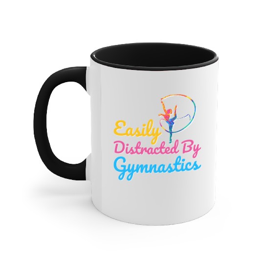 Gymnastics Gym Fitness Sports Training Accent Mugs