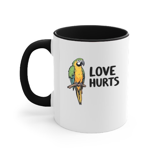 Love Hurts Accent Mugs