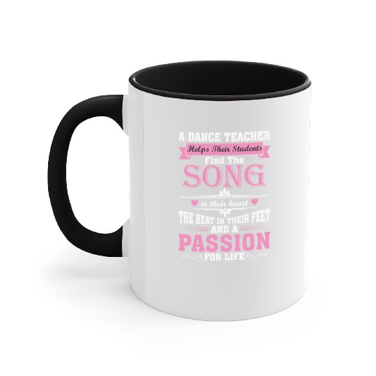 A Dance Teacher Helps Their Students Find The Song Accent Mugs