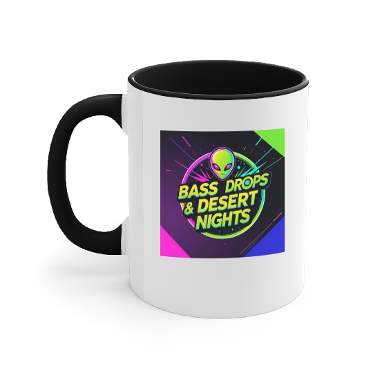 Eclectic Bass Drops Desert Nights Accent Mugs