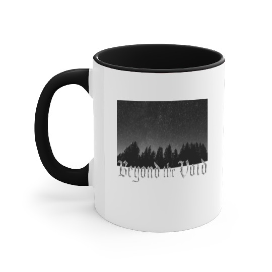 Starry Night Metal Black Accent Mugs