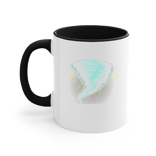 Tornado Storm Chaser Weather Meteorologist Tornado Accent Mugs