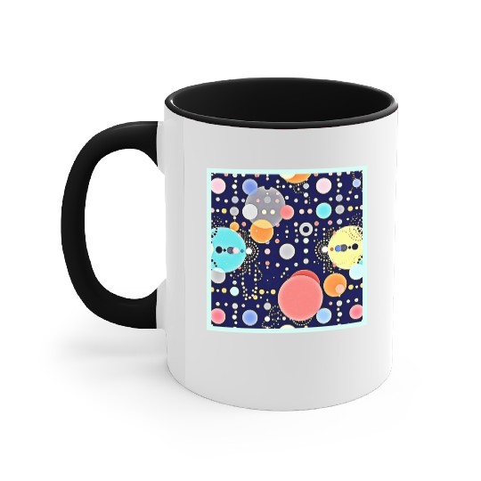 Joyful Bubble Universe Vision Accent Mugs