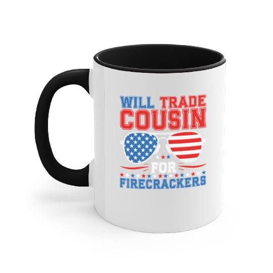 Will Trade Cousin For Firecrackers Funny Accent Mugs