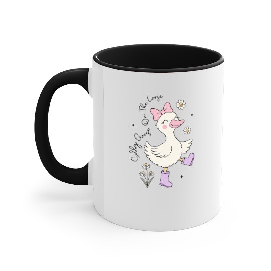 Silly Goose on the Loose Accent Mugs
