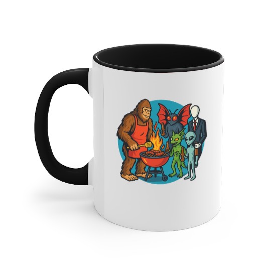 Cryptid Cookout Accent Mugs