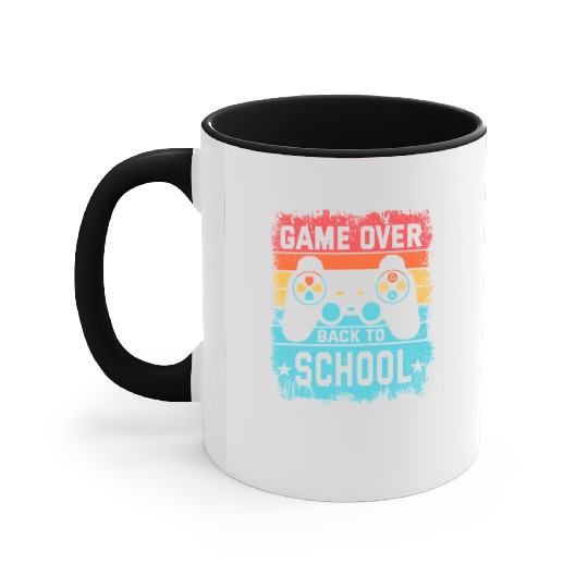 Game Over Back to School Accent Mugs – Retro Gamer