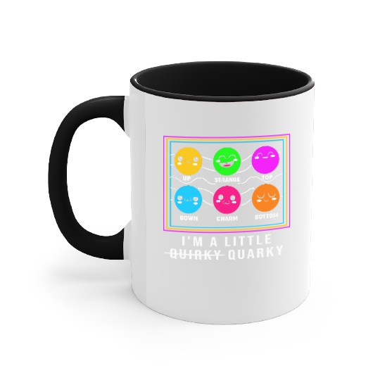 Quantum Physics Particle Science Accent Mugs
