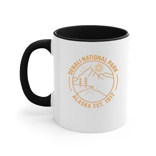 Denali Mountain Alaska National Park Accent Mugs