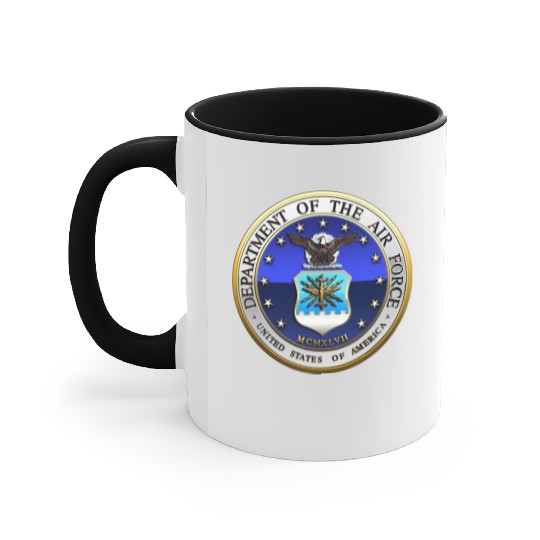 US Air Force (USAF) Seal Accent Mugs
